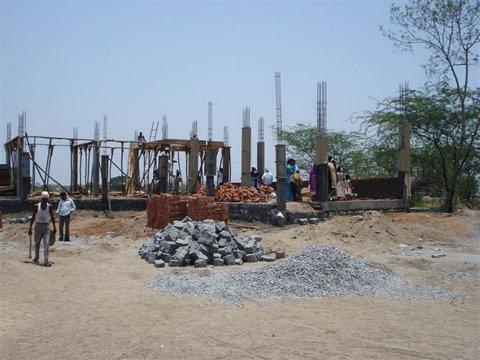 School under construction 2010