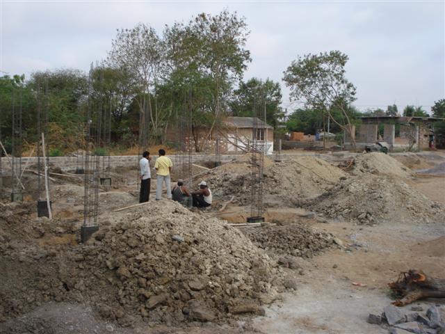 Preparing the site